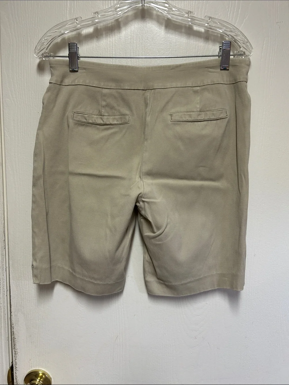 Time and Tru Tan Pull-On Bermuda Shorts